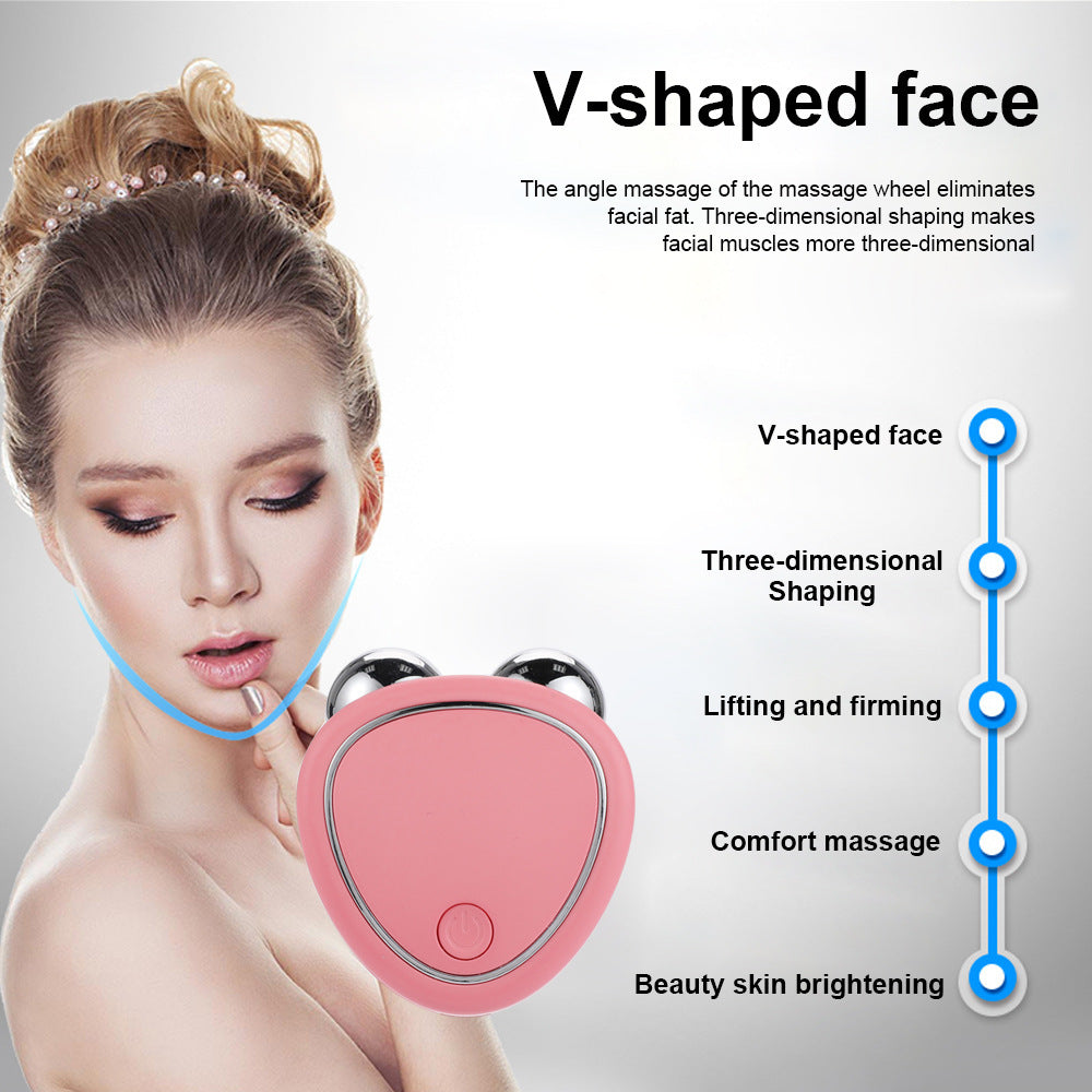 Micro Current Beauty Instrument Roller Instrument Beauty Massager Face Micro Current Beauty Instrument Roller Instrument Beauty Massager Face